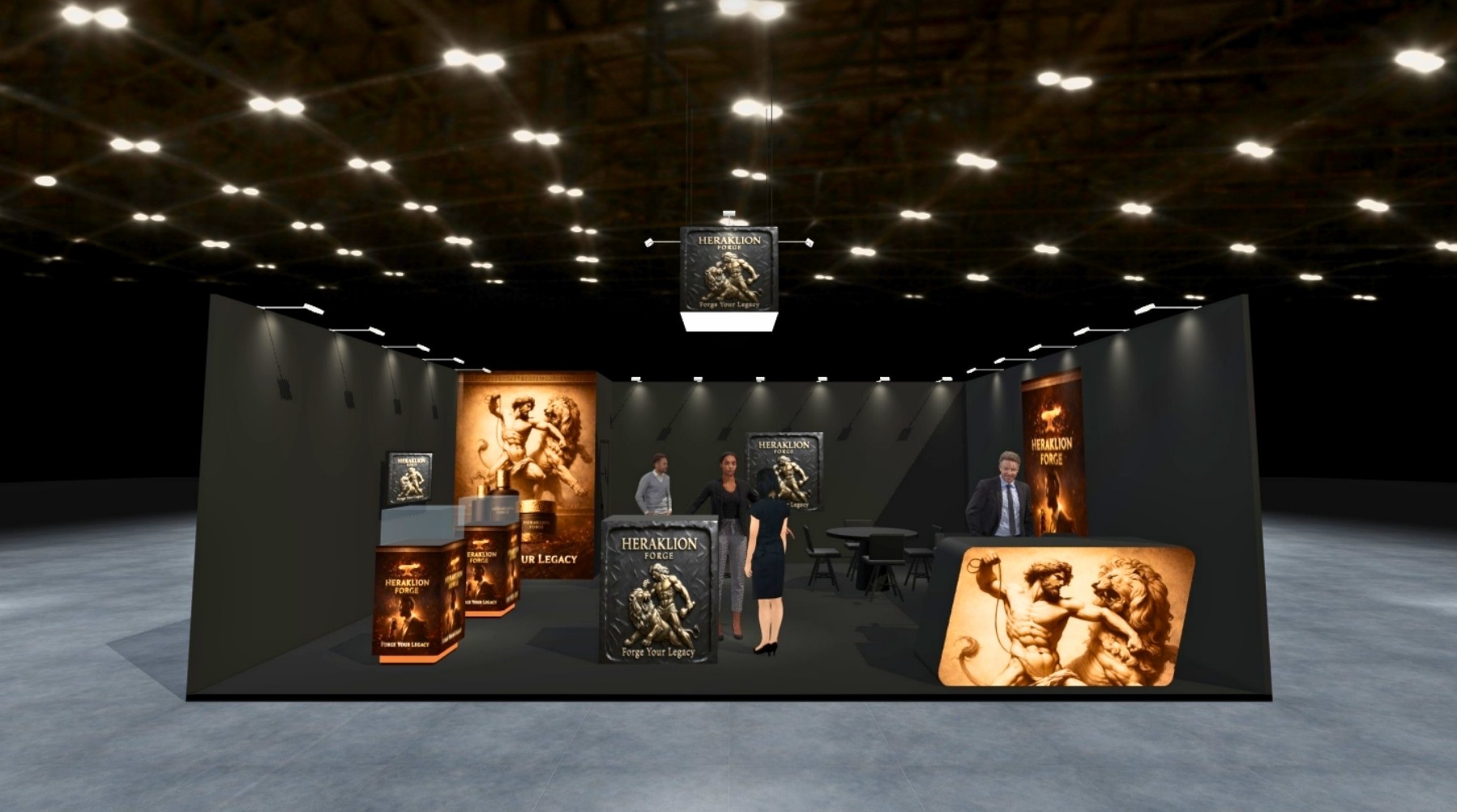 Heraklion Forge stand