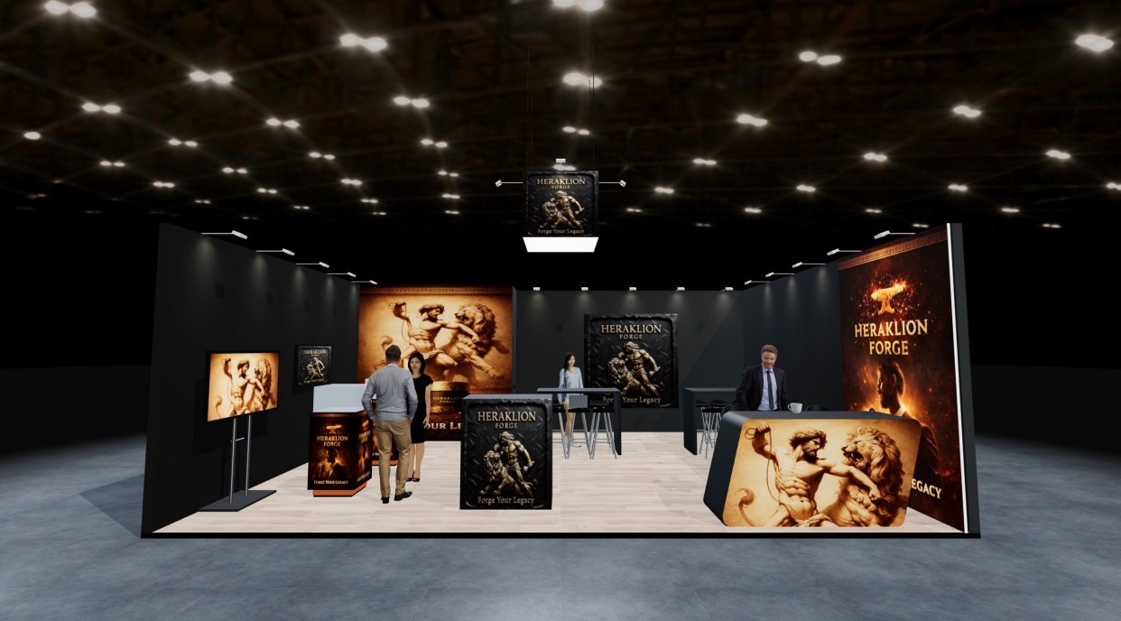 Heraklion Forge stand